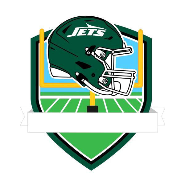 Item 459710 New York Jets Shield Ornament