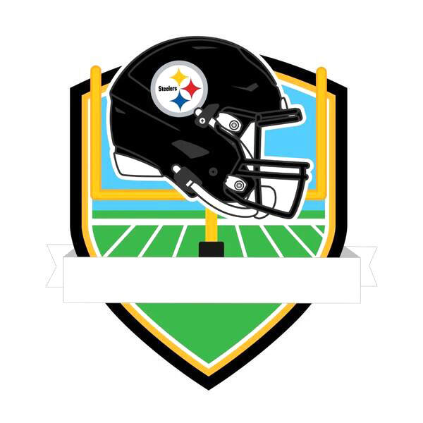 Item 459712 Pittsburgh Steelers Shield Ornament