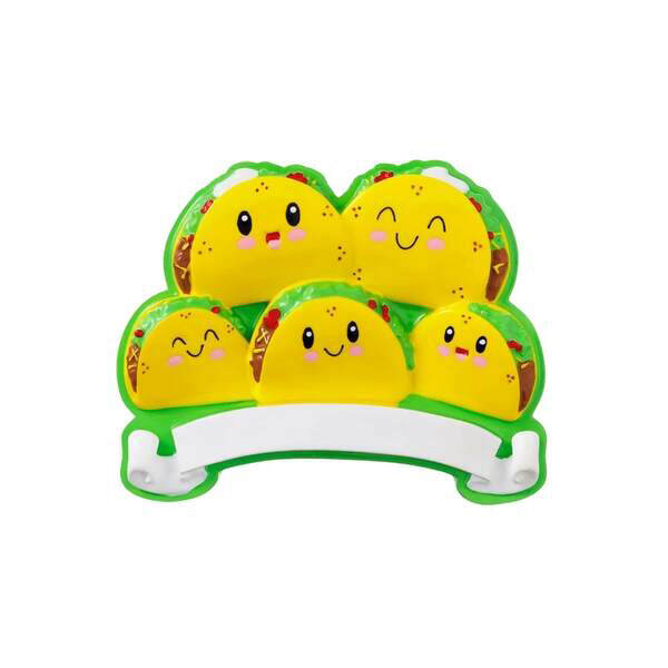 Item 459776 Taco Family Of 5 Ornament
