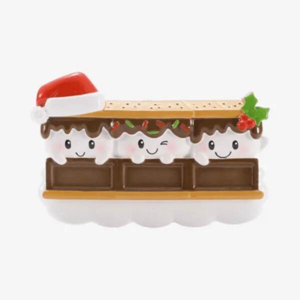 Item 459833 Smore Family Of 3 Ornament