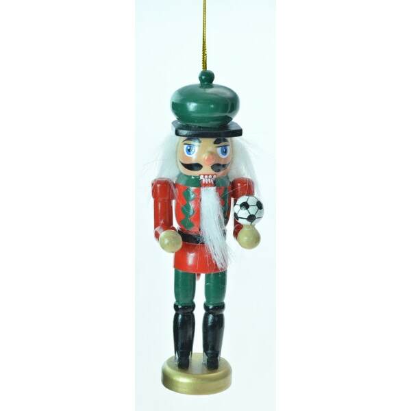 Item 483918 Soccer Player Nutcracker Ornament