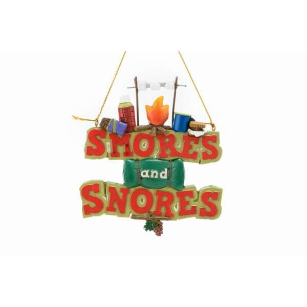 Item 484015 S'mores and Snores Ornament