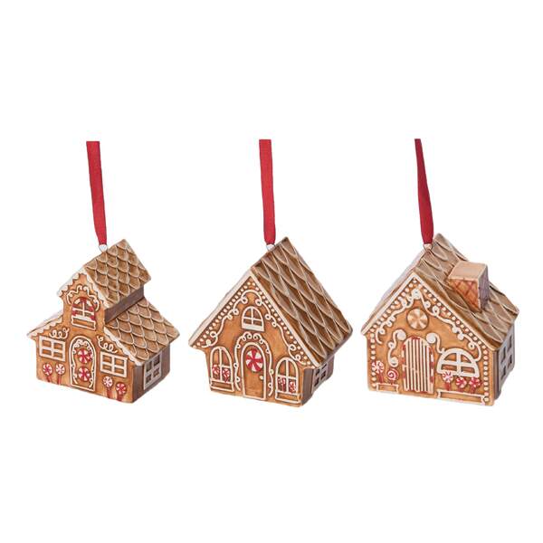 Item 501045 Gingerbread Cookie House Ornament