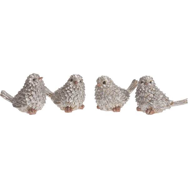 Item 501116 Silver Bird Figure