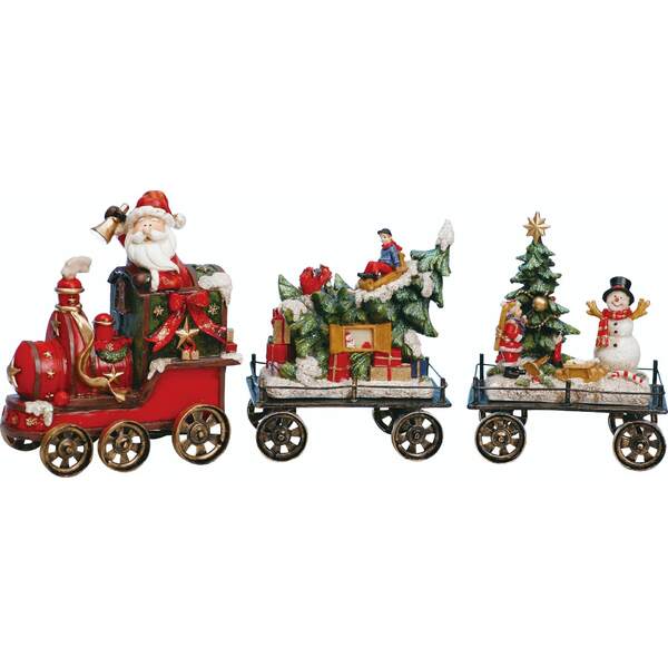 Item 501187 Holiday Train 3 Piece Set