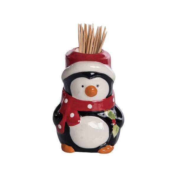 Item 501345 Penguin Toothpick Holder
