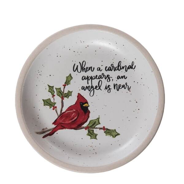 Item 501547 Small Trinket Dish Cardinal