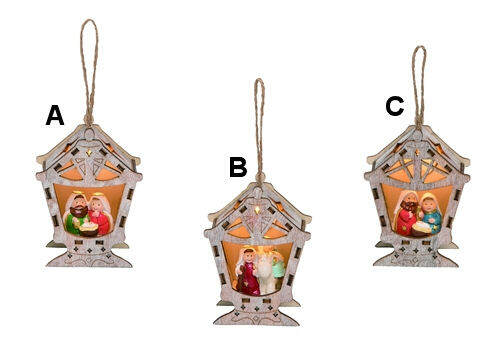 Item 501629 Light Up Nativity Ornament