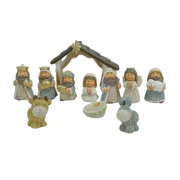 Item 501793 Mini Nativity Figure Set Of 11