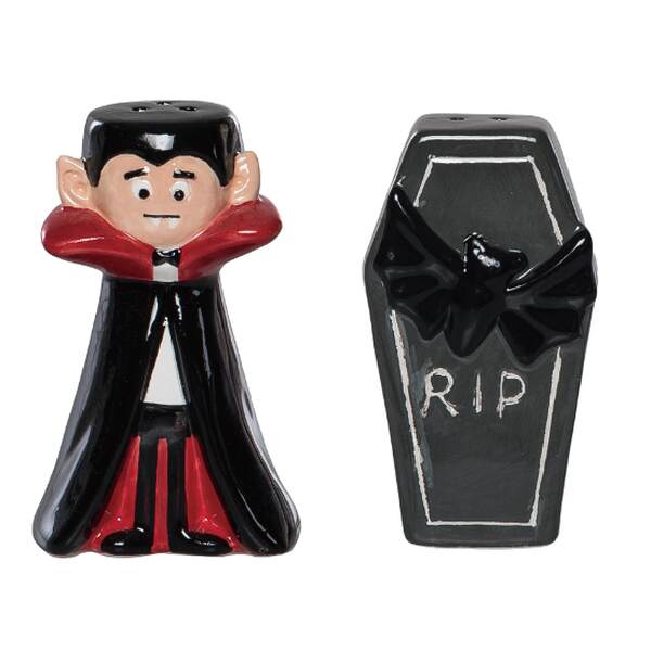 Item 502106 Dracula Bat Salt And Pepper Shaker Set