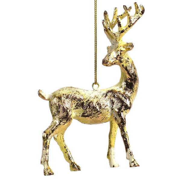 Item 505035 Golden Deer Ornament