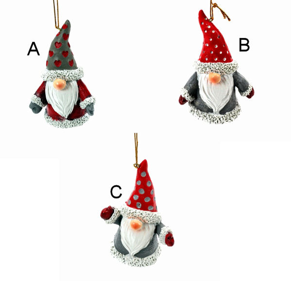 Item 505100 Holiday Gnome Ornament
