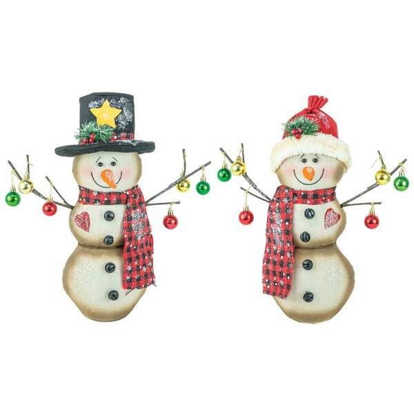 Item 509084 Decorated Snowman Tabletop