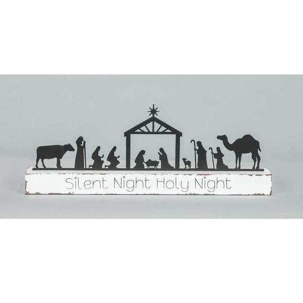 Item 509104 Silent Night Holy Night Tabletop