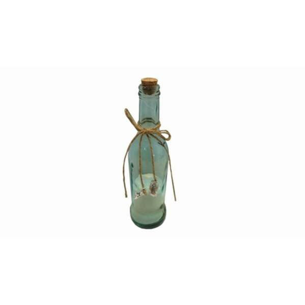 Item 516017 Beach Bottle With Sand Sit Around