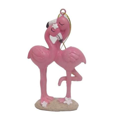 Item 516048 Flamingo Couple Ornament