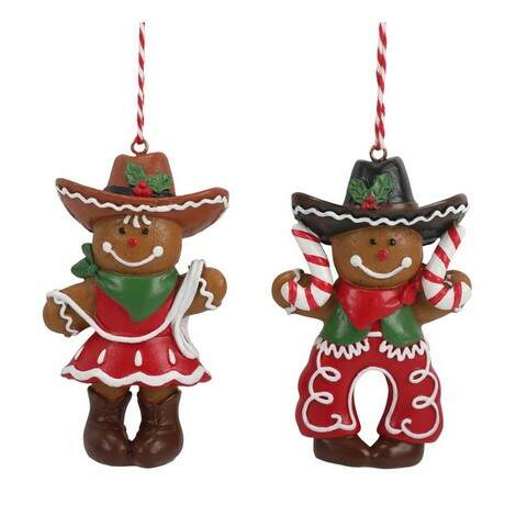 Item 516718 Cowboy Gingerbread Ornament