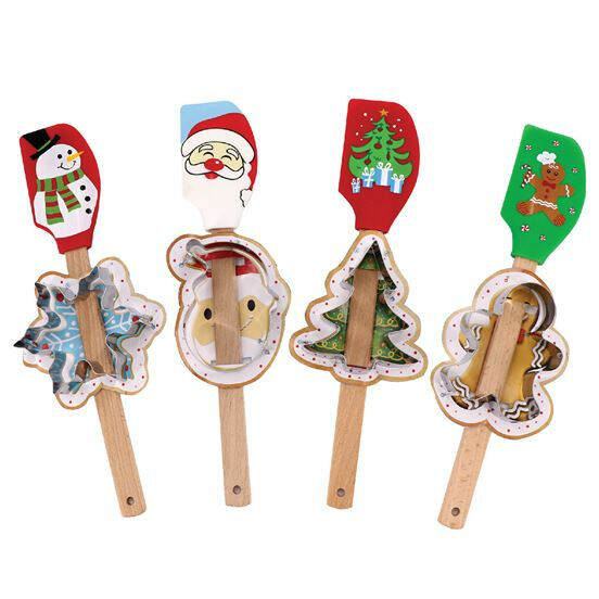 Item 518008 Holiday Spatula/Cookie Cutter 