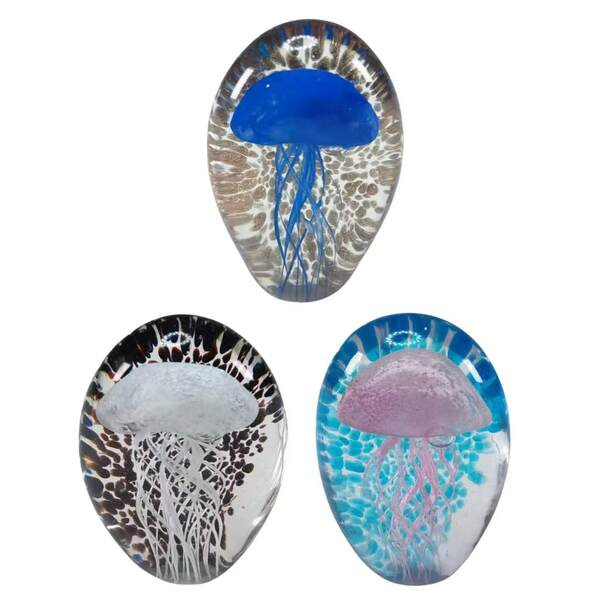 Item 519272 Glass Gellyfish Glow In Dark