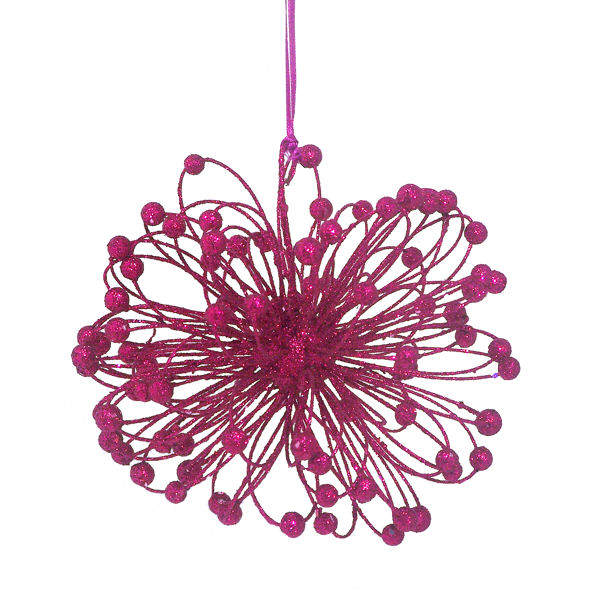 Item 520004 Fuchsia Atom Ornament