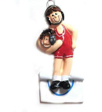 Item 525019 Boy Wrestler Ornament