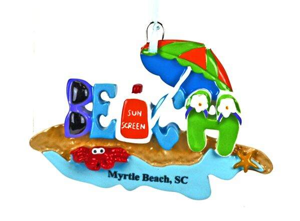 Item 525054 Myrtle Beach Ornament