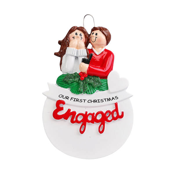 Item 525248 Engaged Ornament