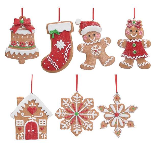 Item 527015 Clay Dough Gingerbread Ornament