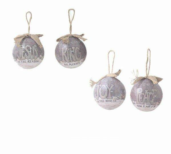 Item 527070 A King Is Born Ball Ornament