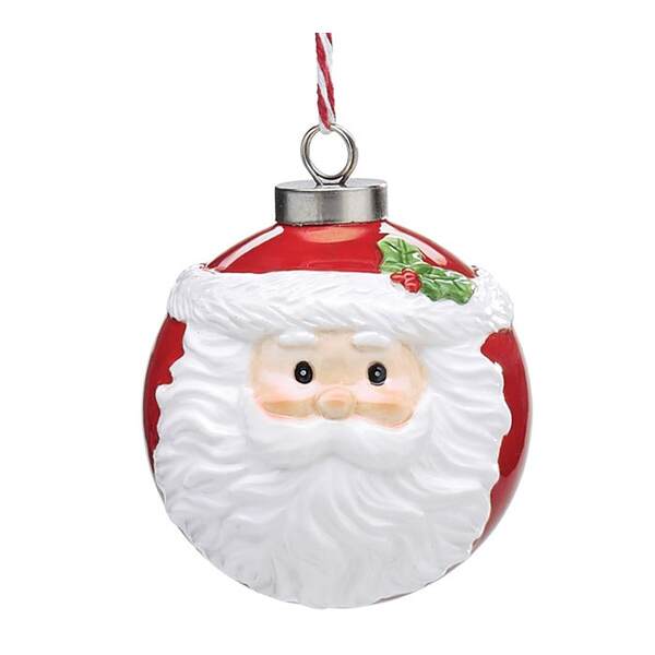 Item 527124 Santa Face Ornament
