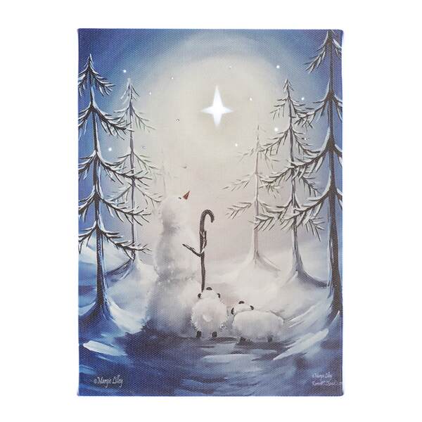 Item 558105 Tabletop Do You See Lighted Canvas