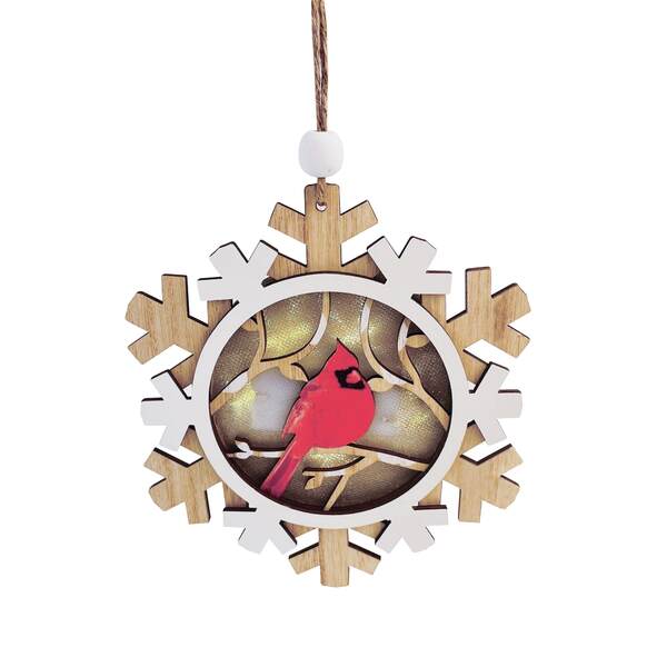 Item 558125 Lighted Cardinal Ornament