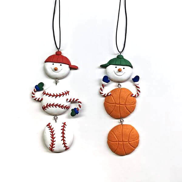 Item 558720 Snowball Slugger Jumper Jax Ornament
