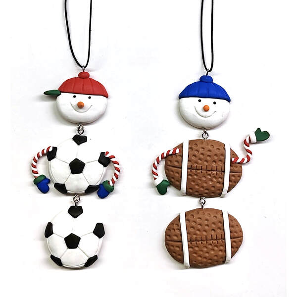 Item 558721 Kicking Chris / Blizzzard Blitz Ornament