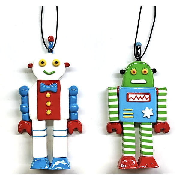 Item 558722 Tinker Turbo Robot Ornament