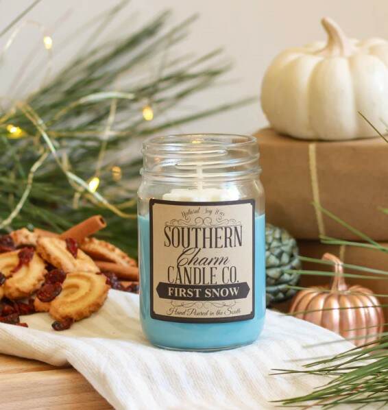 Item 563019 First Snow Candle