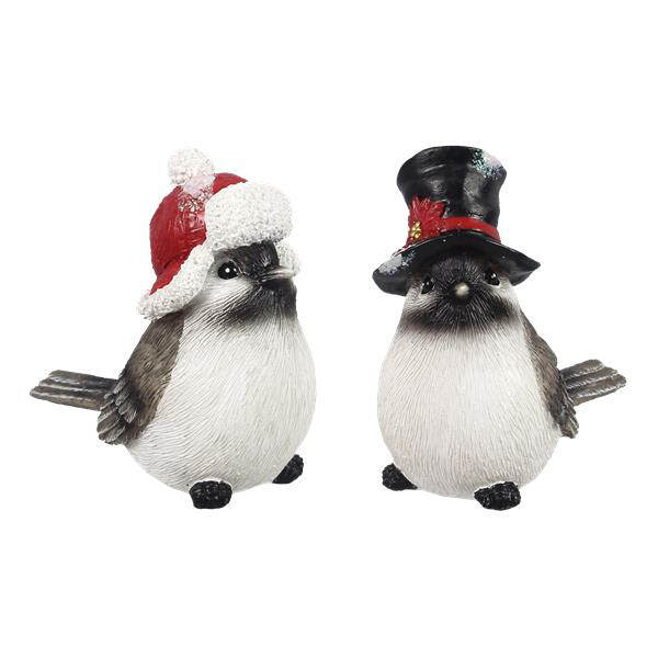 Item 601161 Bird With Hat Decor