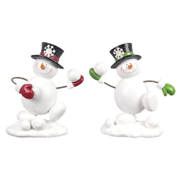 Item 601180 Snowball Fight Snowman