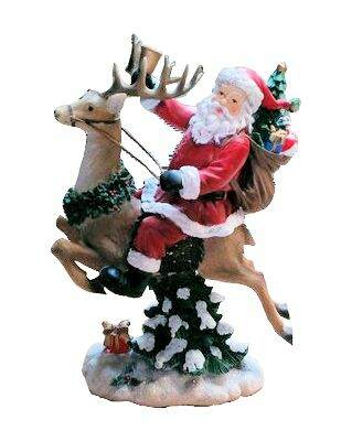 Item 601498 Santa With Deer