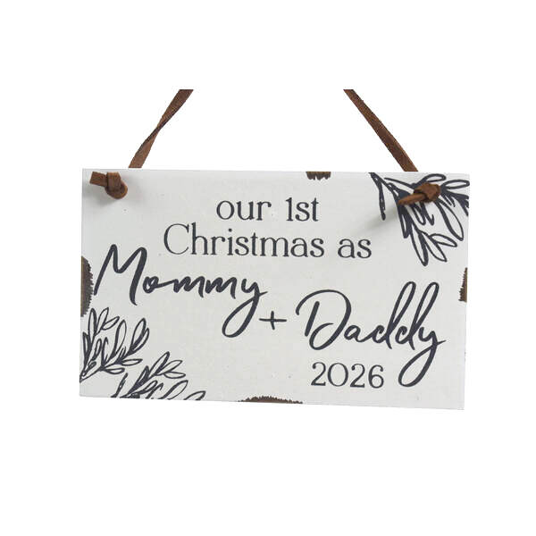 Item 609053 Mom Dad 2026 Chippy Ornament