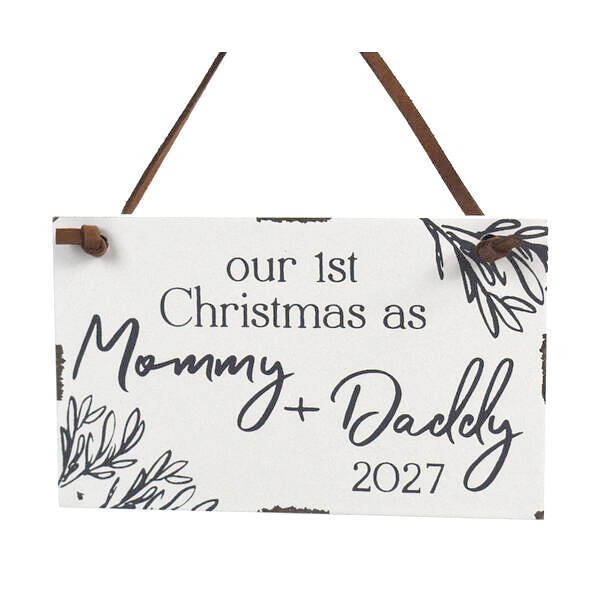 Item 609055 Mom Dad 2027 Chippy Ornament