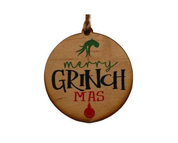 Item 613275 Merry Grinch-Mas Ornament