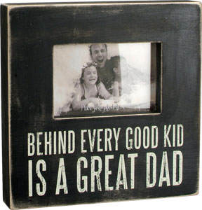 Item 642052 Great Dad Box Sign/Photo Frame