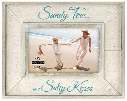 Item 647044 Sandy Toes and Salty Kisses Photo Frame