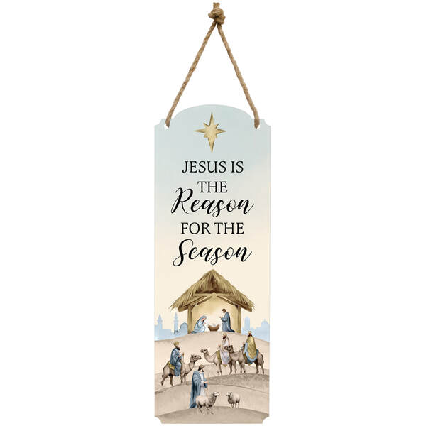 Item 655025 Reason For The Season Metal Decoration