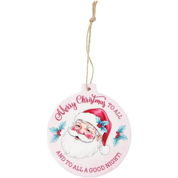 Item 655049 Santa Ornament