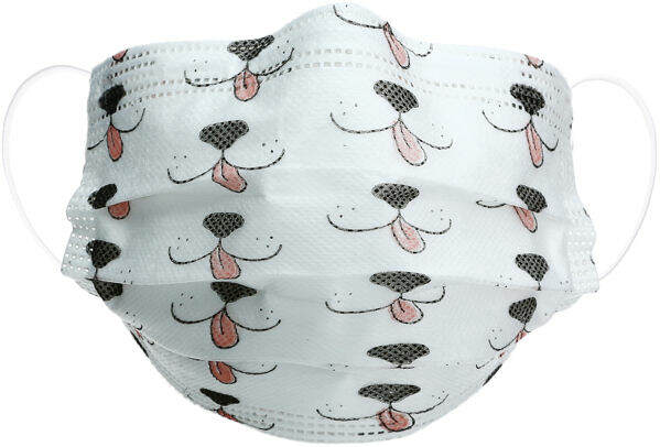 Item 659012 Dog Disposable 3-Layer Face Masks (Set of 7)