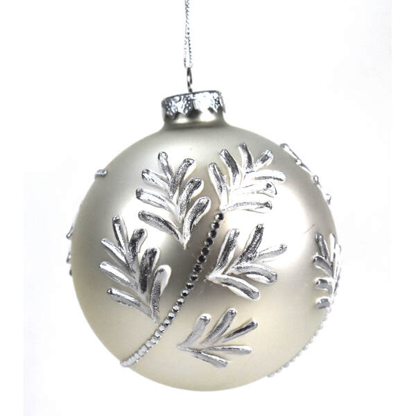 Item 803039 Silver Ball Ornament