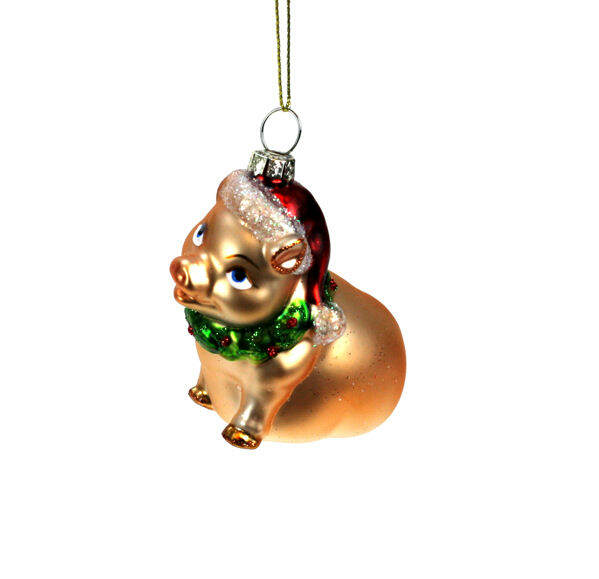 Item 844006 Cute Pig Ornament