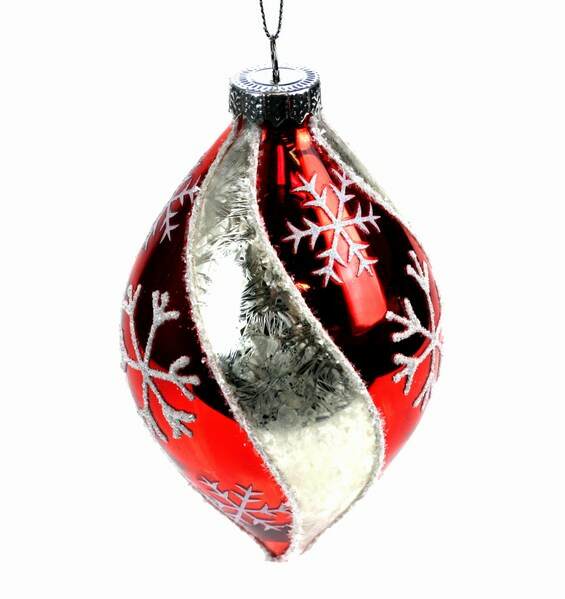 Item 844036 Snowflake Finial Ornament
